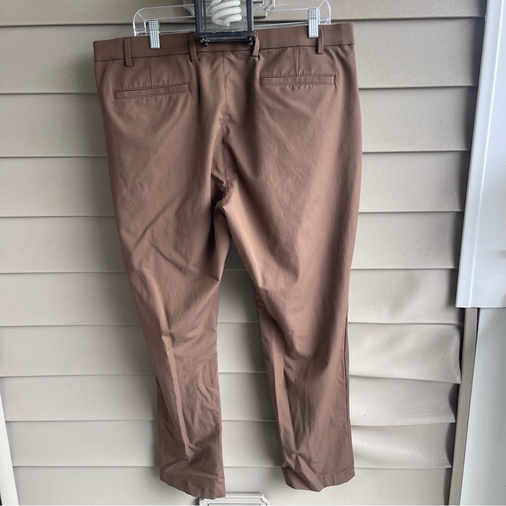 Ralph Lauren Black Label Men's 38/30 Brown Performance Casual Stretch Golf Pants - Picture 2 of 8